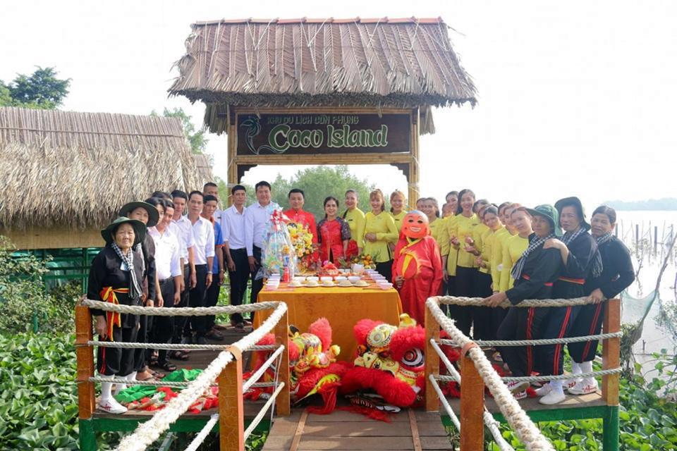 Coco Island Con Phung Hotel Bến Tre Ngoại thất bức ảnh